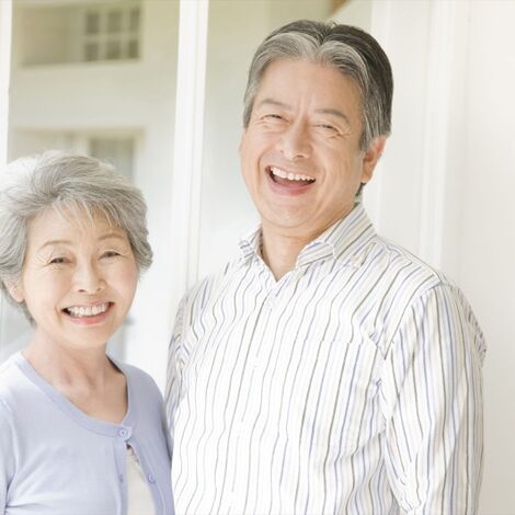 老人夫婦